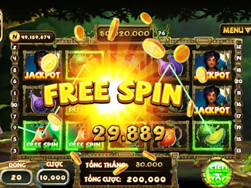 Máy đánh bạc K8vn với jackpot lớn