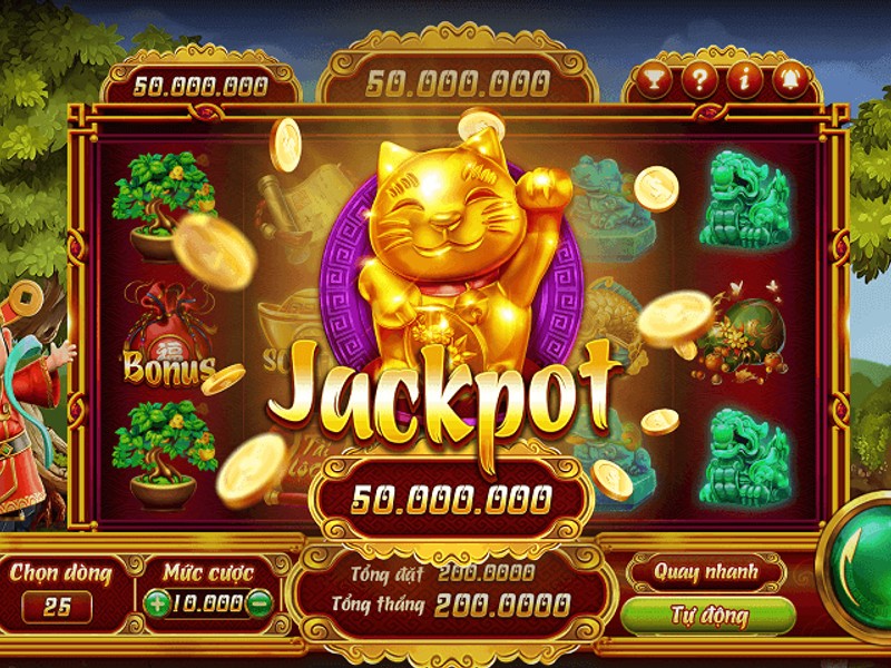 Vòng quay miễn phí và các tính năng bonus trong slot game K8vn